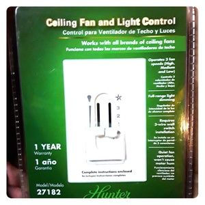 Ceiling fan and light Control